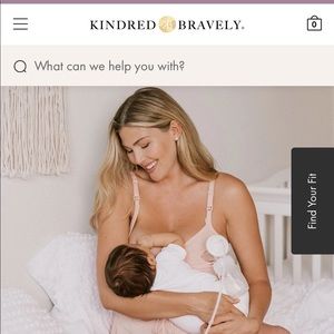 Kindred Bravely Pink Heather pumping / nursing bras